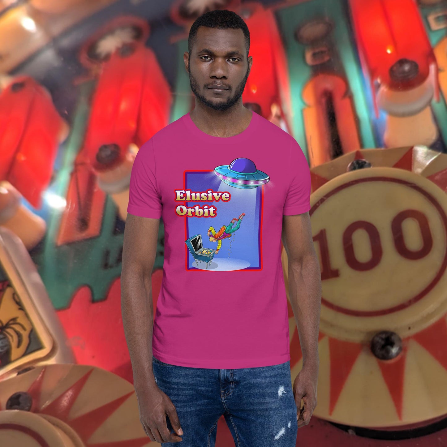 UFO Abduction Pinball T-Shirt