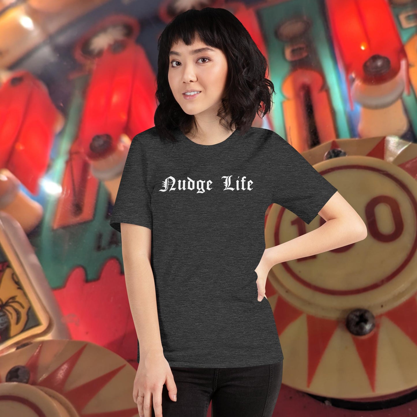 Nudge Life Pinball T-Shirt