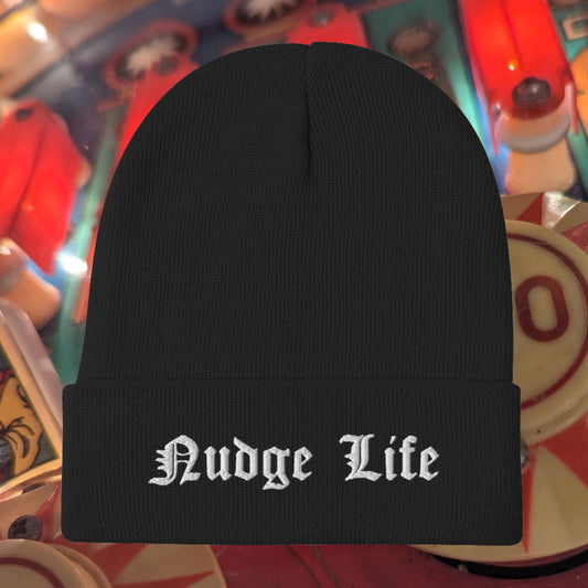 Nudge Life Embroidered Beanie