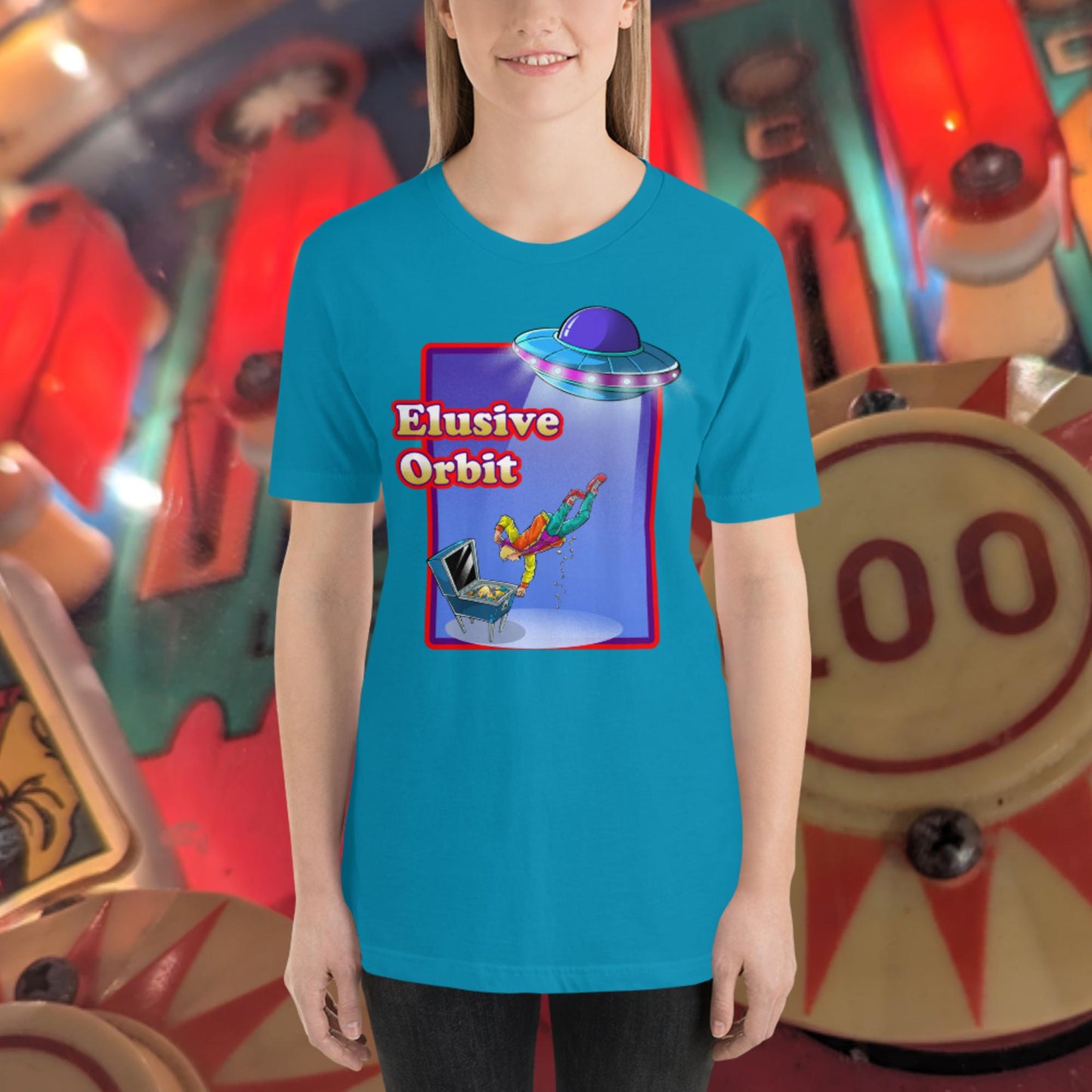UFO Abduction Pinball T-Shirt