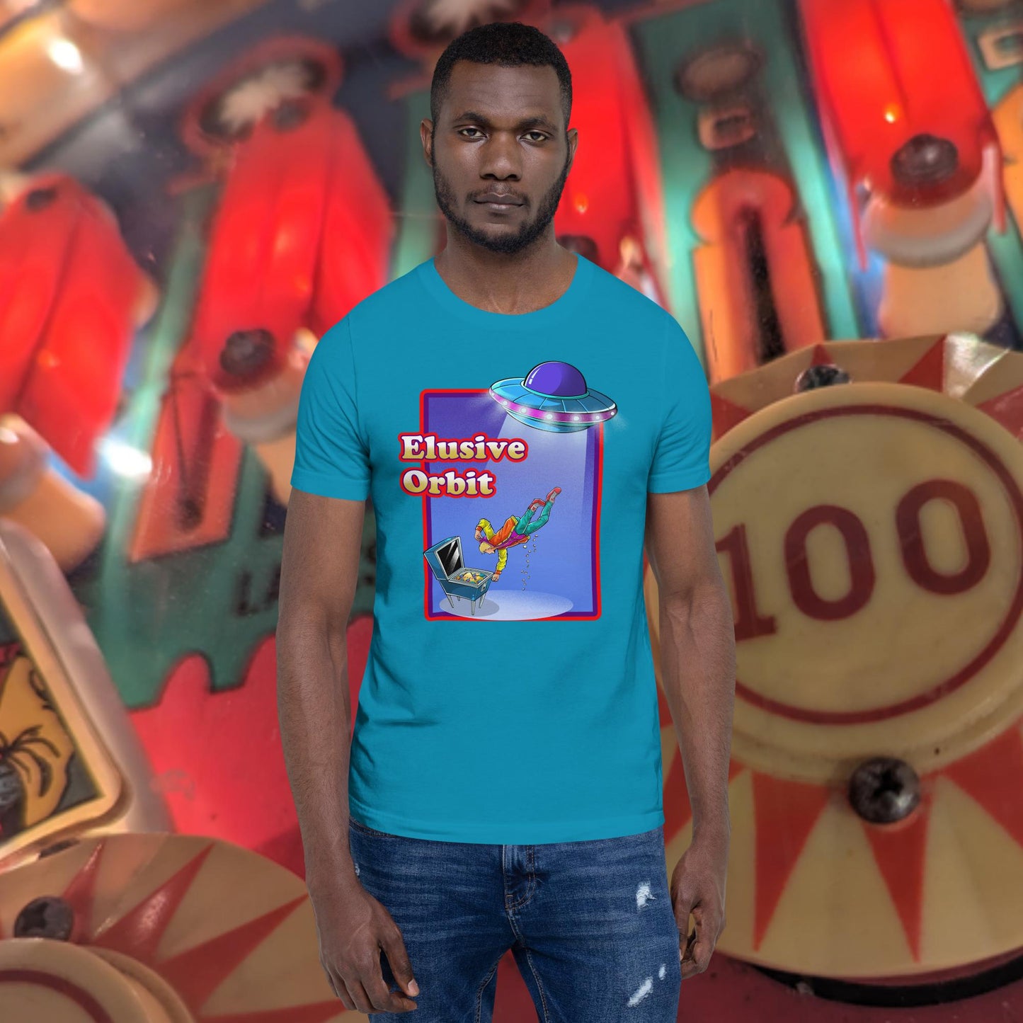 UFO Abduction Pinball T-Shirt