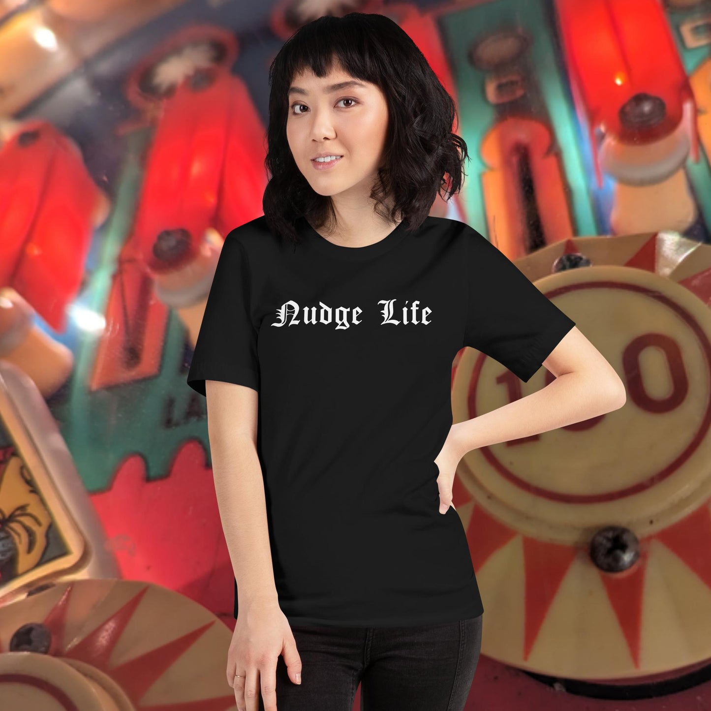Nudge Life Pinball T-Shirt