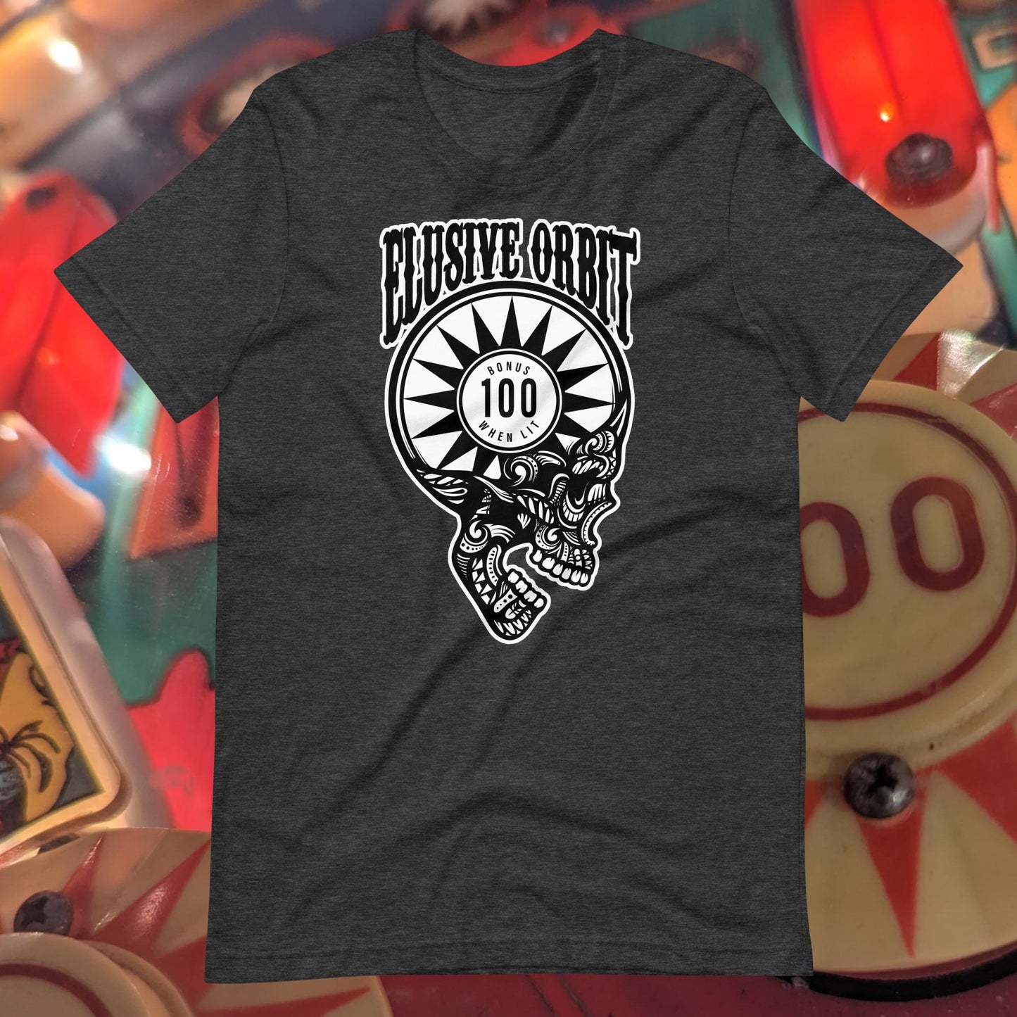 Tribal Skull Pinball T-Shirt